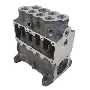 Webbed DCO carburettor investment cast and machined at S-CAN 3D Ltd
