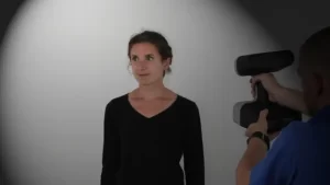 3D scanning a person with a Artec handheld scanner