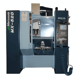 Matsuura MX-520 5-Axis machining centre with Lang vices
