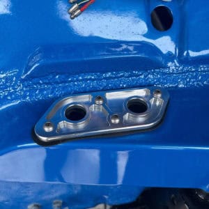 HOT3036 Product photo Bulkhead blanking plate 2x20 Hose Holes Classisclubby