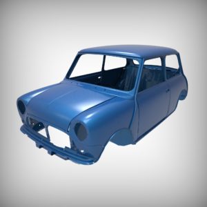 3D scan of a mk4 mini heritage shell front